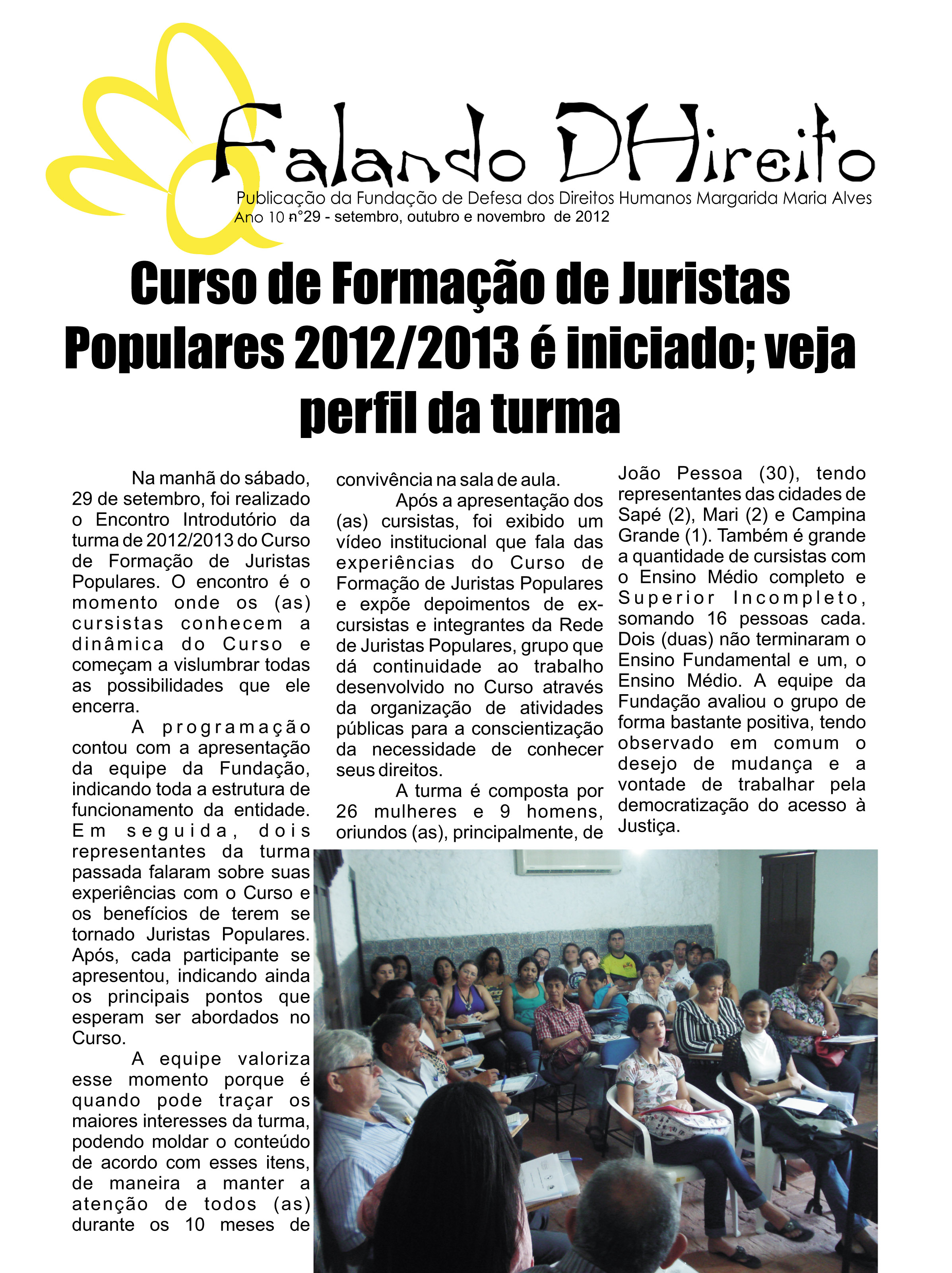 Edição 3 Direitos Humanos by JORNAL O TAGARELA - Issuu